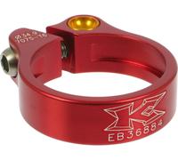 KCNC Abrazadera de sillín Road Lite SC7 rojo 34.9 mm