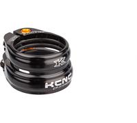 KCNC Abrazadera de sillín Twin Clamp SC13 negro 31.8 / 27.2 mm