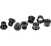 KCNC Set de tornillos de platos MTB M8 largo negro one_size