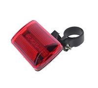 Kcnsieou Safe 5 LED trasero bicicleta bicicleta luz trasera seguridad noche advertencia intermitente lámpara rojo