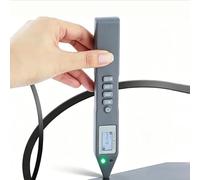 KCOAG Medidor De Intensidad De Campo Magnético, Medidor Digital Portátil De Tesla, con Indicador Led De Polaridad Norte/Sur, Fácil De Usar, 0-2500 MT, Precisión General De ±5%, para Talleres Y Aulas.