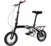 Kcolic Bicicleta Plegable 12 Pulgadas, Bicicleta Compacta Y Portátil para Estudiantes, Mini Bicicleta Urbana Ligera para Hombres Y Mujeres. D,12in