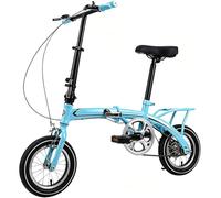 Kcolic Bicicleta Plegable 12 Pulgadas, Bicicleta Compacta Y Portátil para Estudiantes, Mini Bicicleta Urbana Ligera para Hombres Y Mujeres. E,12in