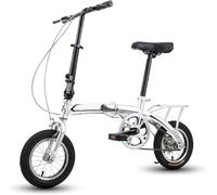 Kcolic Bicicleta Plegable 12 Pulgadas, Compacta Y Urbana, Ideal para Estudiantes Y Adultos, Ligera Y Mini para Trabajo. A,12inch