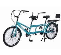 Kcolic Bicicletas Tándem Plegables para Adultos, con Ruedas 24 Pulgadas Y Ajustables B,24in