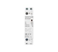 KCT-25 2P 25A 250V 500V 50/60HZ Contactor Modular de CA for el hogar con carril Din 2NO 2NC o 1NO+1NC(2p 25a 1nc 1no,DC 24V)