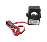 KCT24 Transformador de corriente 50A-400A, núcleo dividido para un control preciso del rendimiento, fácil instalación sin interrupción, apertura de 24 mm, negro (200 A/5 A)
