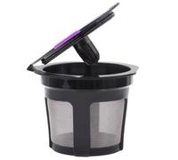 KCup Pods de café reutilizables - Food Grade PP Acero inoxidable 304 tazas de filtro recargables | Entrenador de café de malla permanente compatible con 1.0 2.0 Mini Plus Series | Easy Clean Eco