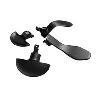 KD.FLY Paletas traseras de metal para controlador de borde de PS5, 4 botones traseros, accesorios de piezas de repuesto para mando inalámbrico PS5 Dual Sense Edge, color negro