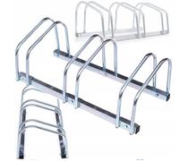 Kd650 Soporte Bicicletas 3 Lugares de Piso Galvanizado 35 - 60mm Neumático