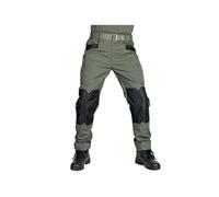 KDAKSA Lespartan Motorcycle Pants,Men's Lightweight Water Resistant Ripstop Cargo Pants,Tactical Mens Motorcycle Riding (Green,L)
