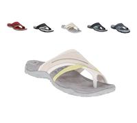 KDAKSA Women's Comfy Orthopedic Platform Sandals with Arch Support Flops,Supportive Toe-Clipped Platform Sandals (Beige,42)