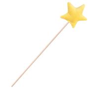 KDAMGOQE Varita de Hadas, Star Wand 13.8x3.2 '' Azuelo Encantador Fairy Fairy Fácil para ondear Mix y Partido Portess Portess Portes