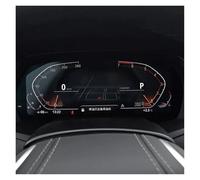 Kdbcet GPS Protector pantalla Protector Pantalla Navegación Para Coche Película Protectora Vidrio Templado Para Tablero Instrumentos Para X5 X6 X7 G05 G06 G07 2019-2020(Dashboard low match)