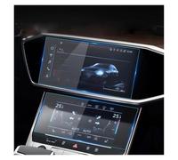 Kdbcet GPS Protector pantalla Protector Vidrio Templado Para Navegación GPS Panel Instrumentos Coche Película Protectora Pantalla LCD Para A6 A7 2019-2024(4 piezas)