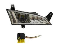 Kdbcet Lámpara Conjunto 1 Lámpara LED Delantera Para Camión ParaScania R650, S730 Y S500. Para Scania Serie S, Serie R. Faro Delantero LED OEM 2552712 Y 2552711. Faros Trabajo(RIGHT PLUG)