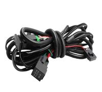 Kdbcet Luz Antiniebla 2 Piezas Lámpara Antiniebla Lente LED Parachoques Delantero Para Peugeot Para Partner Para Box MPV (K9) 2012-2023 30W 8000LM Conjunto Luz H11 Faro Trabajo Ligero(Harness Wire)