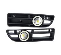 Kdbcet Luz Antiniebla Luz Antiniebla LED Para Coche Rejilla Parachoques Delantero Faros DRL Para VW Para Jetta Para Bora Mk4 1999-2004 Faro Trabajo Ligero