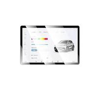 Kdbcet Protector Pantalla Navegación Cristal Para BYD Para Atto 3 Yuan Plus 2022-2025 Película Vidrio Templado Protector Pantalla Instrumento Navegación Cubierta Protectora Coche