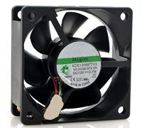 KDE1206PTV3 60x25mm DC12v 0.7W three wire speed measurement ultra quiet cooling fan