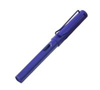 KDEGK 1 bolígrafo de tinta de diseño elegante EF/F/0.38 mm con capucha para una escritura suave, ideal para suministros escolares exclusivos (violeta, F)
