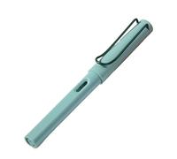 KDEGK 1 pluma de tinta de diseño elegante EF/F/0,38 mm con capucha para una escritura suave, ideal para suministros escolares exclusivos (verde morandi, EF)