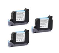 KDFCVUX JS12 600DPI Impresora portátil Premier A Level Secado rápido Eco solvente Altura de impresión 12. Cartucho de Tinta Colorido para Impresora de inyección de Tinta de 7 mm(JS12-Black-3pcs)