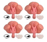 KDJFS 4 Juegos Maniquí de Parto Modelo de Entrenamiento Partería Distocia con Bolsa Inflable Ajustable para Simular el Tamaño Uterino, para Enseñanza Práctica Operación Capacitación