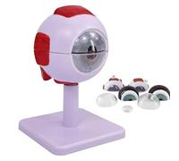 KDJFS Maqueta Ojos 3X Ampliada Modelo Anatomico Ojo con 12 Etiquetas de Números de Posición Anatómica y Manual de Posiciones Anatómicas en Inglés para Capacitación en Educación Médica