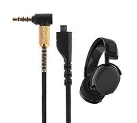 kdjsic Reemplazo de Audio estéreo - Cable de extensión para SteelSeries - Arctis 3 5 7 9X Pro Wireless Gaming Headset 2m