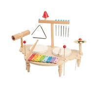 Kdjuope Baterías Infantiles, Instrumentos Musicales de Madera, Xilófono, Instrumentos de Percusión de Mesa para Niños Y Niñas de 3, 4, 5 Y 6 años.