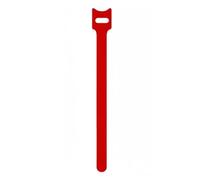 Kdjuope Cable Organizador Correas Sujetacables Bridas Reutilizables Ajustables Fijación Segura y Suave en Nailon y Poliéster Antienredos Adecuada para Orden, Rojo, 12-200mm