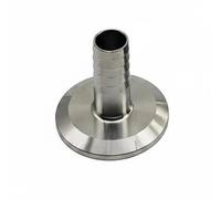 Kdjuope Conector de Accesorio para Tubería Metálica Acople Sanitario de Acero Inoxidable con Fijación Reforzada Recomendado para, Diámetro Exterior De La Tubería 12.7 Mm, Abrazadera 50.5 Mm