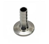 Kdjuope Conector de Accesorio para Tubería Metálica Acople Sanitario de Acero Inoxidable con Fijación Reforzada Recomendado para, Diámetro Exterior De La Tubería 14mm, Abrazadera 34mm No Estándar