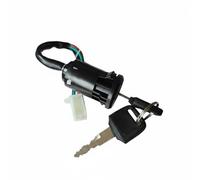 Kdjuope de Encendido para Motocicleta Interruptor de Arranque Llave de Contacto Conjunto de Encendido con Mazo de y Clavija de 4 Posiciones Incluye 2 Llaves