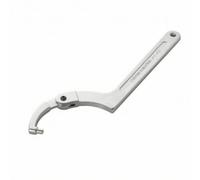 Kdjuope Llave Ajustable Llave Gancho Llave de Gancho Llave de Medidor de Acero Resistente con Junta Pivotante y Sujeción Firme, 115-170mm, style to 1