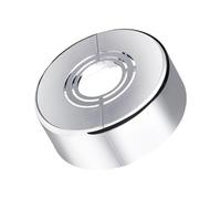 Kdjuope Tapa de Placa para Tubería, Brida Dividida de Montaje en Pared, Embellecedor, Decoración de Tapa de Tubería con Abrazadera para Tubería, Accesorio Par, 7x2.5 cm
