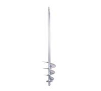 Kdjuope Varilla Mezcladora Hélice de Mortero Paleta para Pintura Accesorio de Taladro Acero E Hierro con Espiral Resistente para Mezcla Eficaz y Uniforme, Snail Round Shank