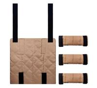 kdkskss Almohadillas para Escalera De Litera | Juego De 4 Unidades con Correas Ajustables Antideslizantes | para Escaleras De Literas Metalicas,for Kids Adults Students Support Safety Comfort Home