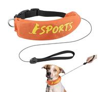 kdkskss Collar de Perros y Correa, 2 en 1 Collar de Perros y Correas - 2 en 1 Conjunto de Correas de Collar - Arnés de Escape de Escape de Ajustable para el Control de ladridos Senderismo en