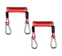 kdkskss Correa para Tabla De Paddle Surf - Conector Elástico con Mosquetón | 2 Piezas de Correas para Stand Up Paddle Board,para, Camping, Aire Libre, Náutica, Marino Y Río