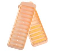 kdkskss Cubitera | Cubitera Para Hielos Alargados con Tapa,Utensilios Para Preparar Bebidas Heladas De Cocktails Vinos Frutas Y Accesorios De Cocina