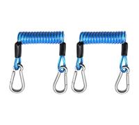 kdkskss Cuerda para Tabla De Paddle Surf,Conector Elástico con Mosquetón - 2 Piezas de Correas para Stand Up Paddle Board,para, Camping, Aire Libre, Náutica, Marino Y Río