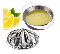 kdkskss Exprimidor De Limón - Exprimidor Manual De Acero Inoxidable Prensa Manual,Extractor Portátil Para Tomate Naranja Verdura Cocina Uva Granada Lima,Herramienta De Cocina