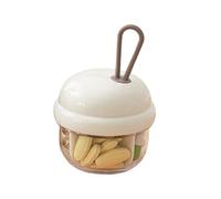 kdkskss Organizador De Pastillas De Viaje | Dispensador De Comprimidos Con 4 Compartimentos,Caja De Pastillas Portátil,Para Trabajo Desplazamientos Senderismo Bolso Bolsillo
