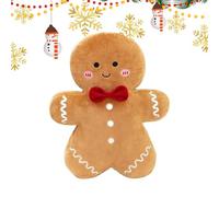 kdkskss Peluche Hombre De Jengibre,Decoración Navideña De Galleta De Jengibre - 36 cm Decoración Rellena Suave para Navidad, Fiestas, Amigos, Sofá, Salón, Dormitorio, Bandeja Escalonada, Silla de