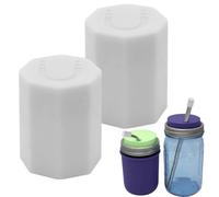 kdkskss Tapón Magnético Para Pajitas De Térmicas, Protectores De Pajitas, Tapa Repuesto Para Botellas Actividades Exteriores Senderismo Playa Picnic Viaje
