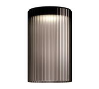 kdln Plafon LED Giass, gris, Ø 30 cm
