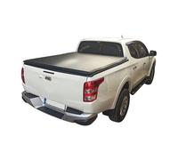 KDMOWHON Cubierta de Lona Compatible con Mitsubishi L200/Triton 2010-2024, Plegable, sin Perforaciones, con Marco de aleación