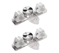 Kdouehg 2 Piezas de Soporte para Escoba, Colgador de Trapeador, Sin Perforaciones, Soporte de Escoba con Ventosa para Montaje en Pared para Baño, Cocina, Oficina